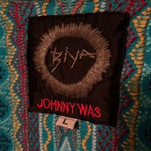 Biya Johnny Was wrap around cardigan Sz L